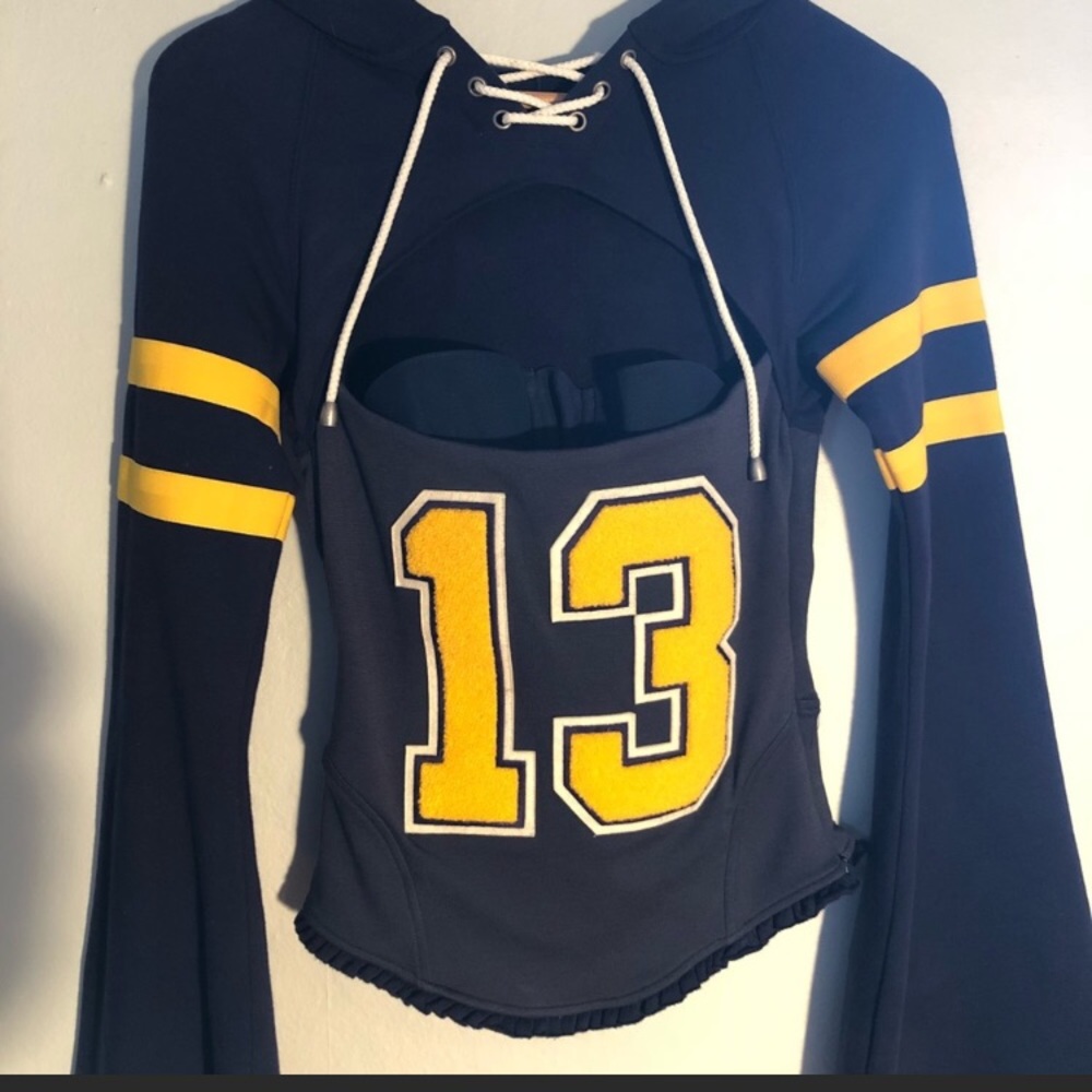 Fenty university Corset hoodie